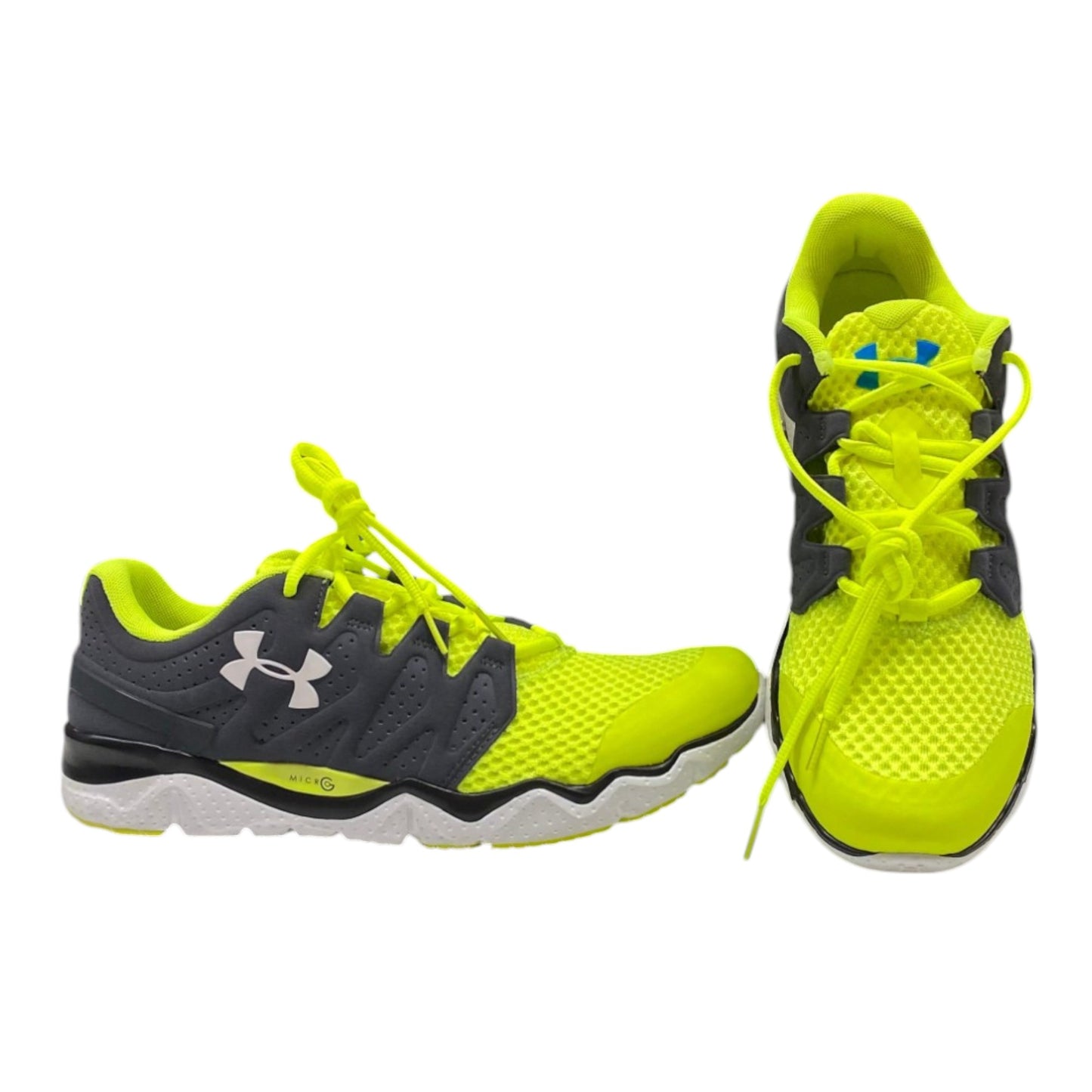 Under Armour, Micro G Optimum, Sportschuhe, Grau/Neon, Für Männer