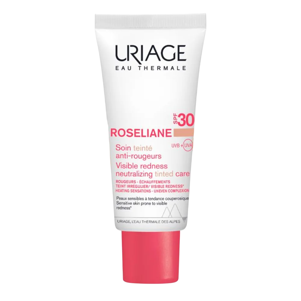 Uriage Uriage, Roseliane, Gegen Rötungen, CC-Creme, Mittel, SPF 30, 40 ml Regular