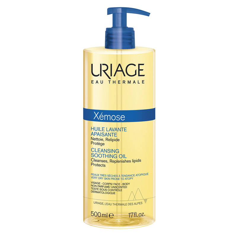 Uriage Xemose PSO Reinigung & Beruhigung Reinigungsöl Für Gesicht & Körper 500 ml