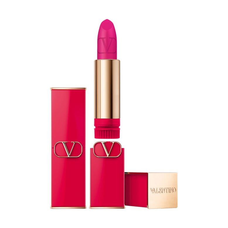 Valentino Valentino, Rosso, Matt, Creme-Lippenstift, 302R, Nachfüllbar, 3.5 g Regular