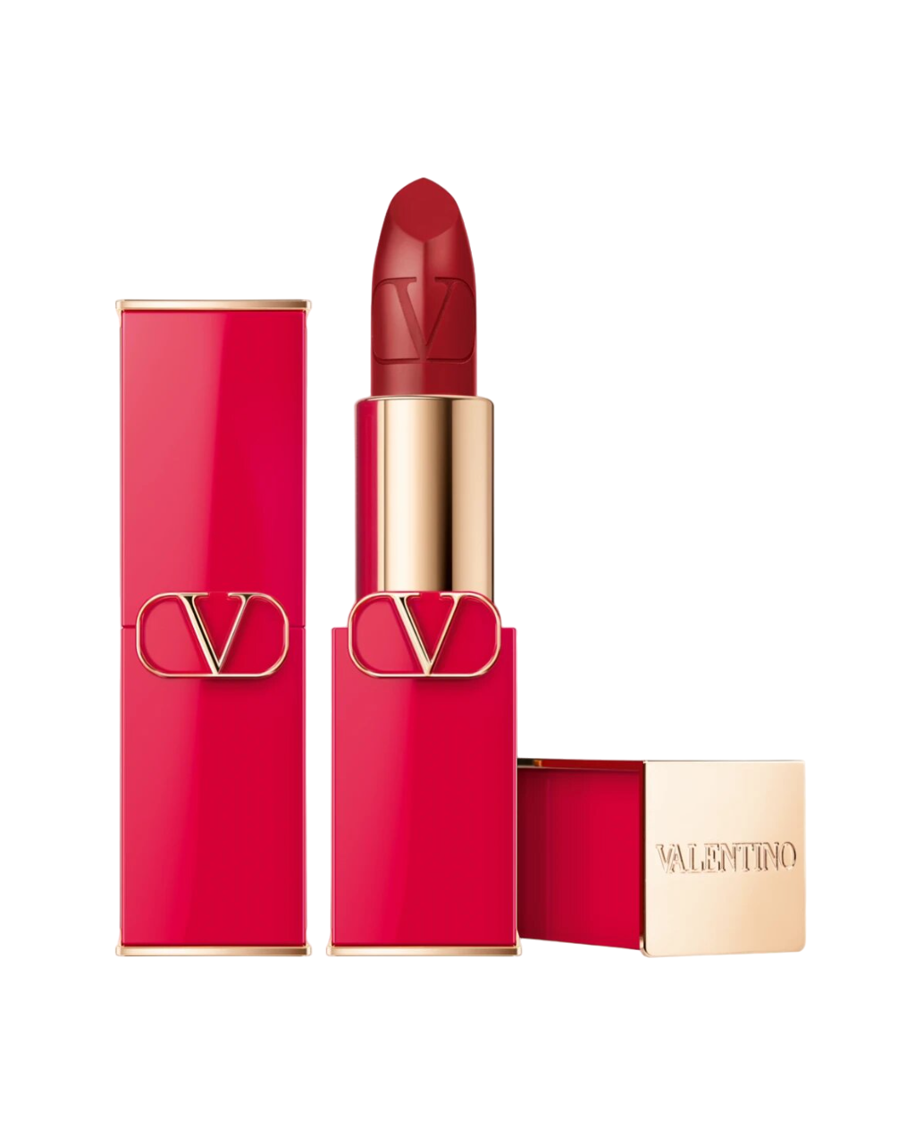 Valentino Valentino Rosso 213R Seidenmatter Creme-Lippenstift Nachfüllbar 3,5 g