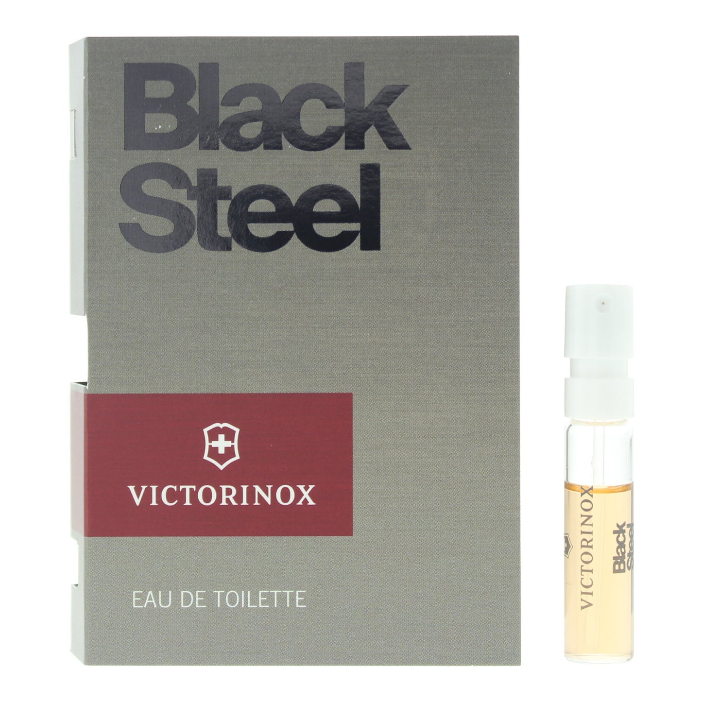 Victorinox Swiss Army Victorinox Swiss Army, Black Steel, Eau de Toilette, Für Männer, 1.5 ml Fläschchen Vial