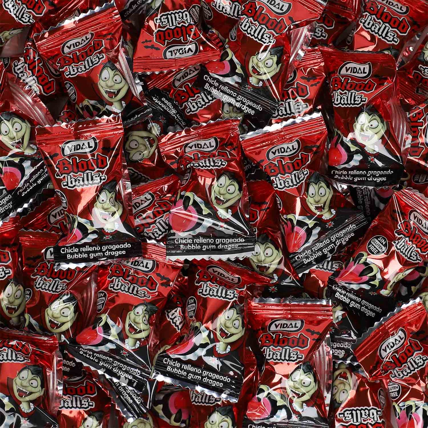 Vidal Blood Balls Kaugummidragees 200 Stück
