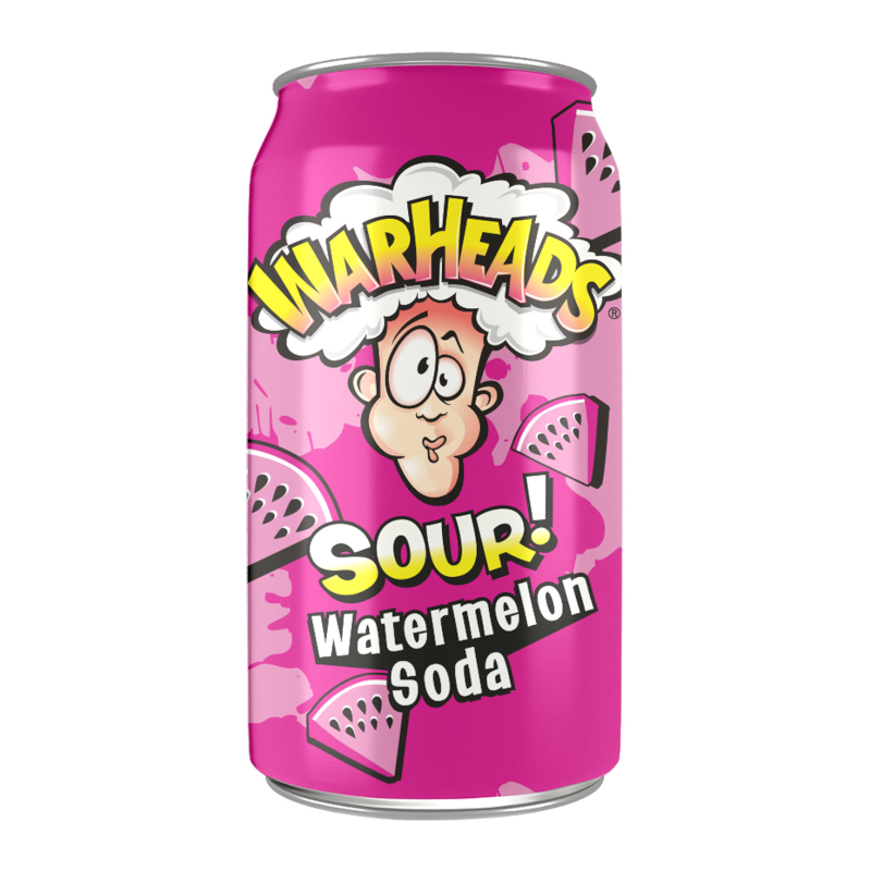Warheads Sour! Watermelon Soda 330ml