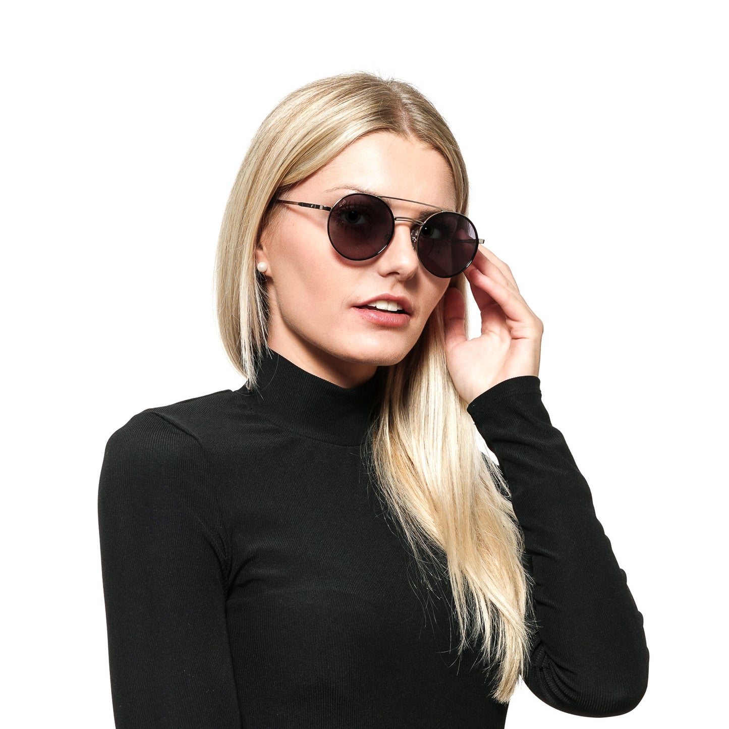 WEB EYEWEAR WE0233 5016A Sonnenbrille Rot ansicht-3