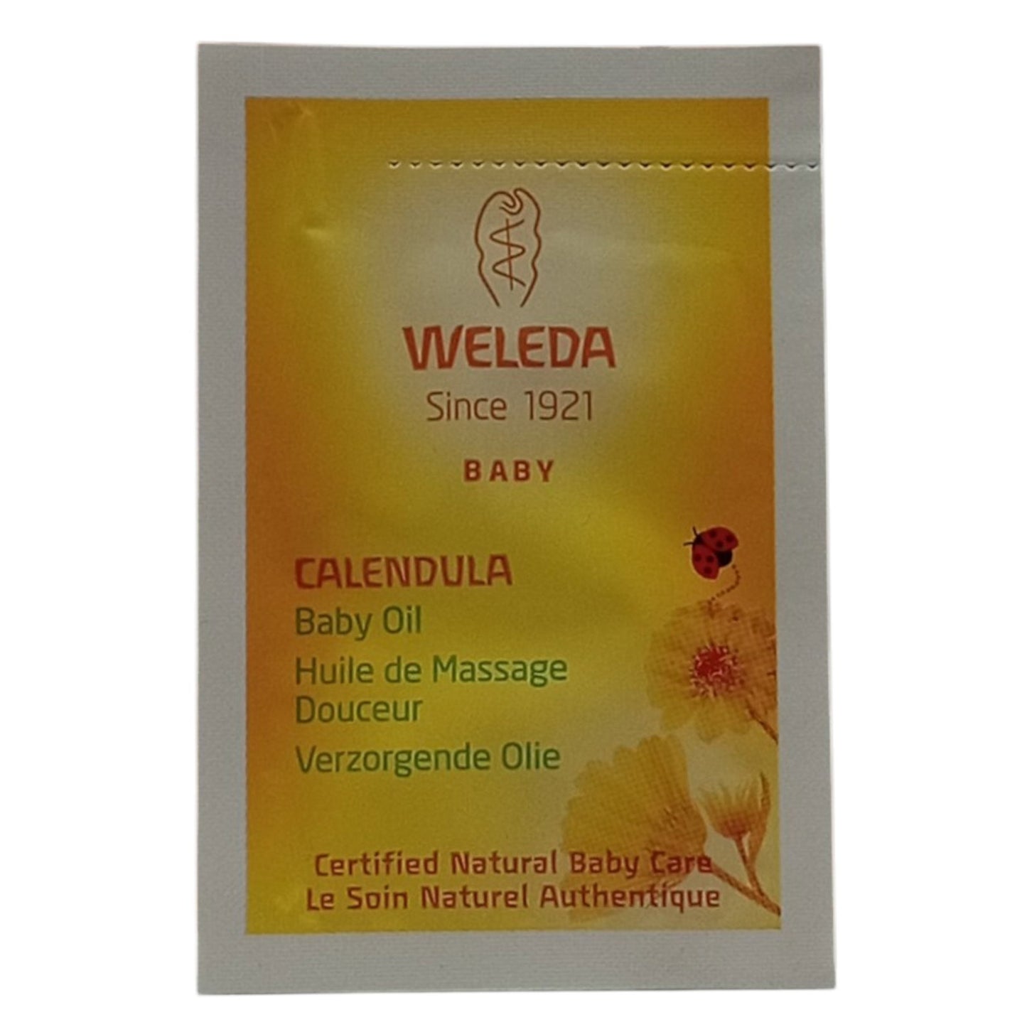 Weleda Weleda, Baby, Ringelblume, Feuchtigkeitsspendend & reparierend, Ringelblume, Körperöl, Tag, 2 ml *Muster Sample