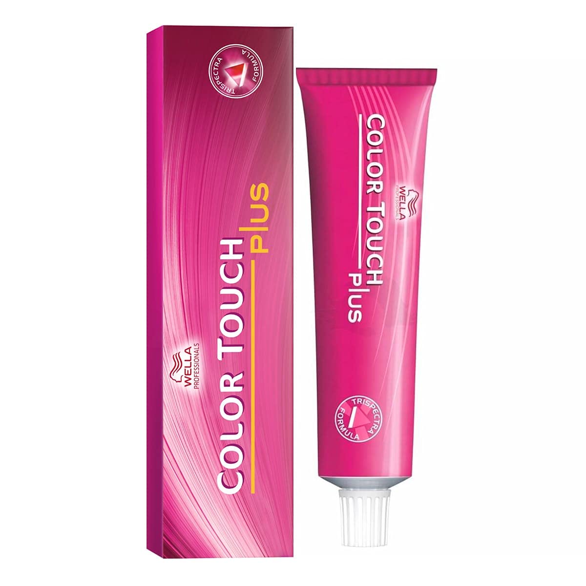 Wella Professionals, Color Touch Plus, Ammoniakfrei, Semi-permanente Haarfarbe, 44/06 Intense Medium Natural Violet Brown, 60 ml
