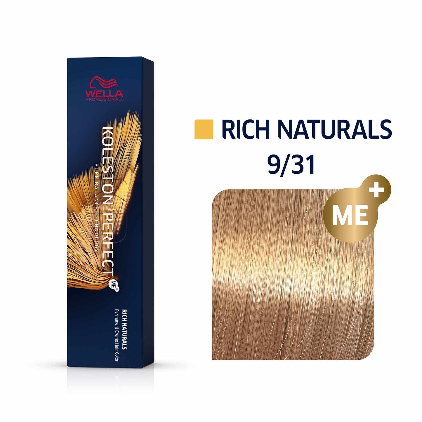 Wella Professionals Wella Professionals Koleston Perfect Me+ Permanente Haarfarbe 9/31 Very Light Blonde Gold