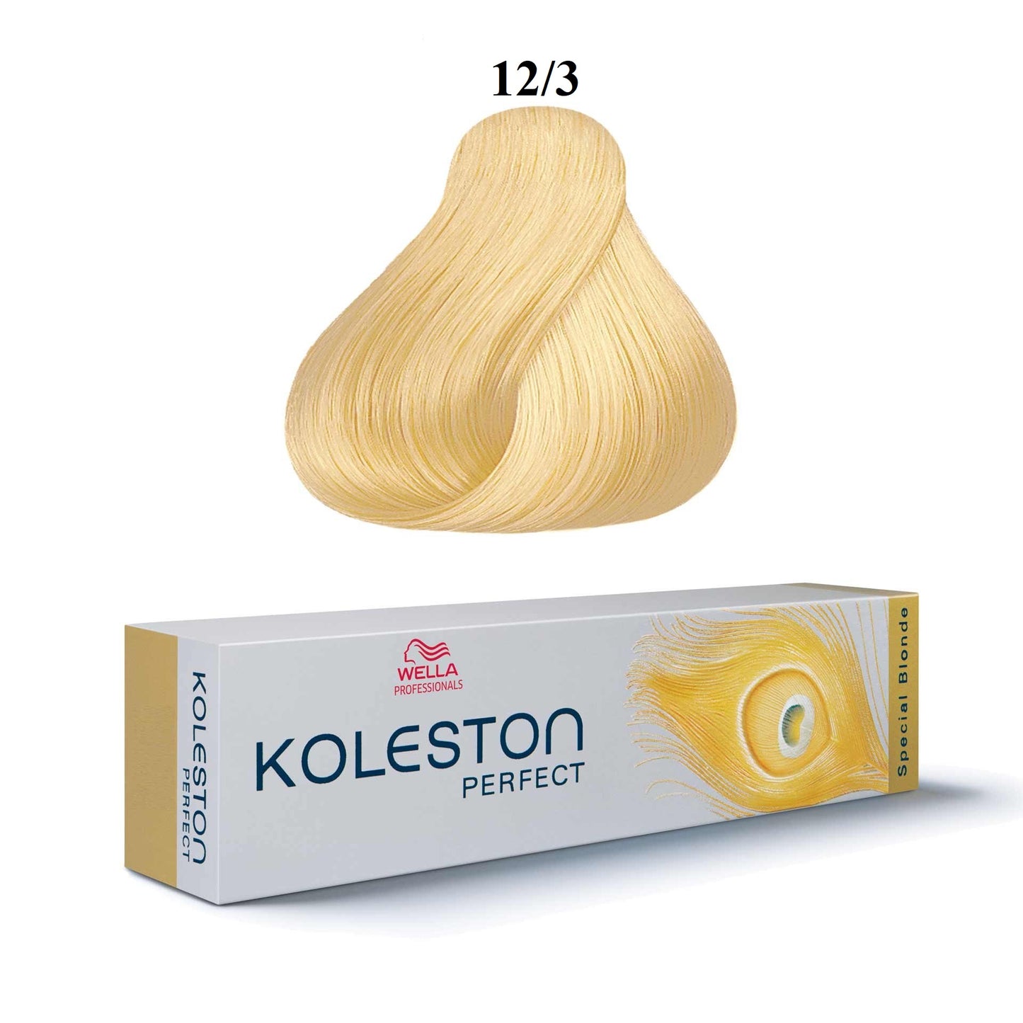 Wella Professionals, Koleston Perfect, Permanente Haarfarbe, 12/3 Special Gold Blonde, 60 ml