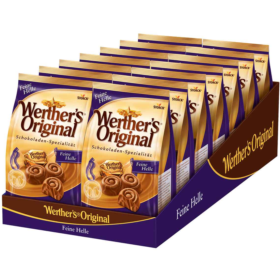 Werther's Original Schokoladen-Spezialität Feine Helle 153g - Candyshop.ch