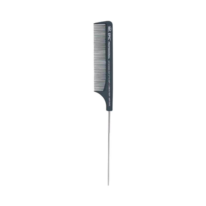 Wet Brush, Epic, Mit Metallschwanz, Plastik-Haarkamm, Schwarz