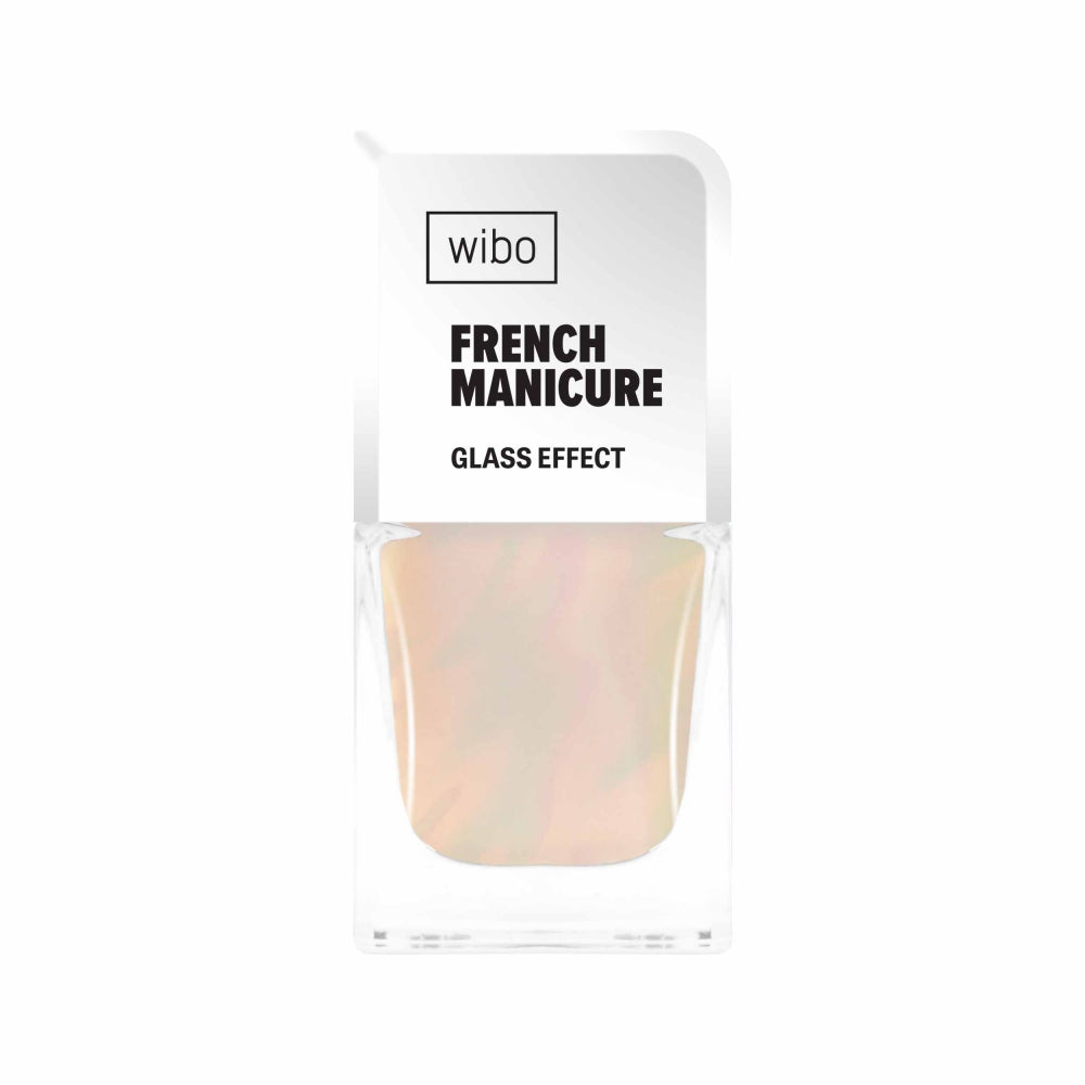 Wibo French Manicure Nagellack 8,5 ml – Glas-Effekt für elegante Nägel