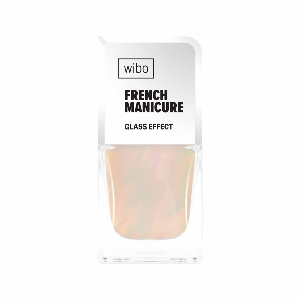 Wibo Wibo, French Manicure, Glas-Effekt, Nagellack, 10, 8.5 ml Regular