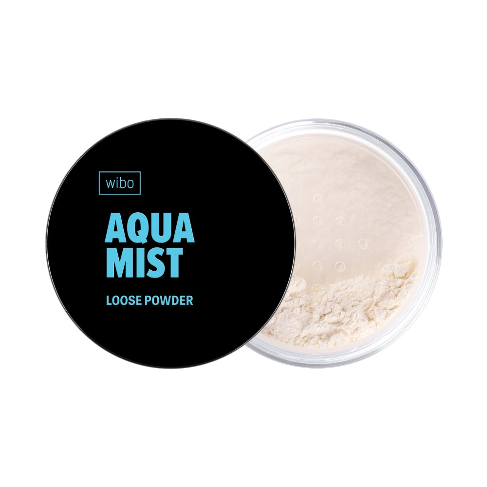 Wibo Wibo, Aqua Mist, Kollagen, Reparatur, Loses Fixierpuder, 10 g Regular