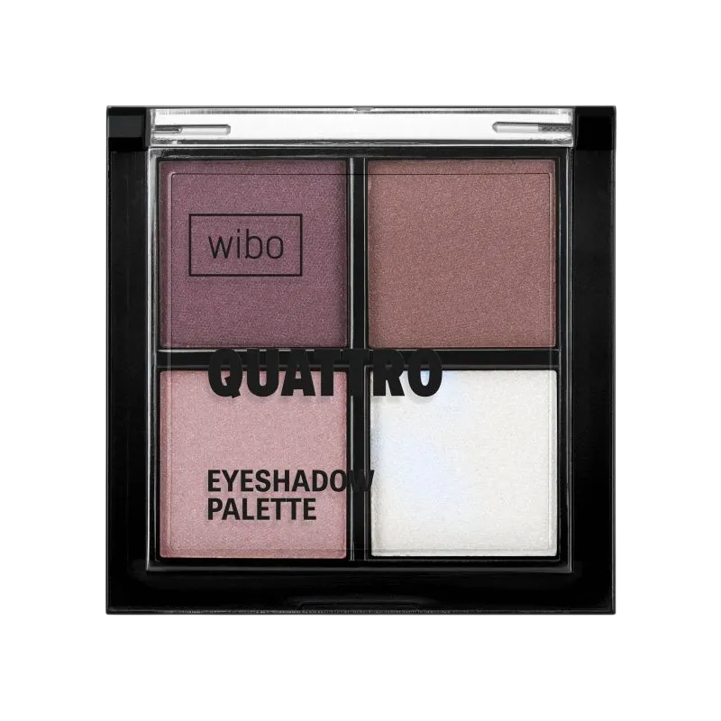 Wibo Wibo, Quattro, Lidschattenpalette, 03, 4 Schattierungen, 6 g Regular