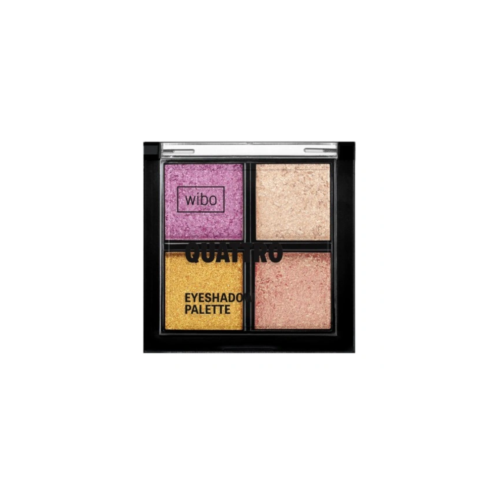 Wibo Wibo, Quattro, Lidschattenpalette, 05, 4 Schattierungen, 6 g Regular