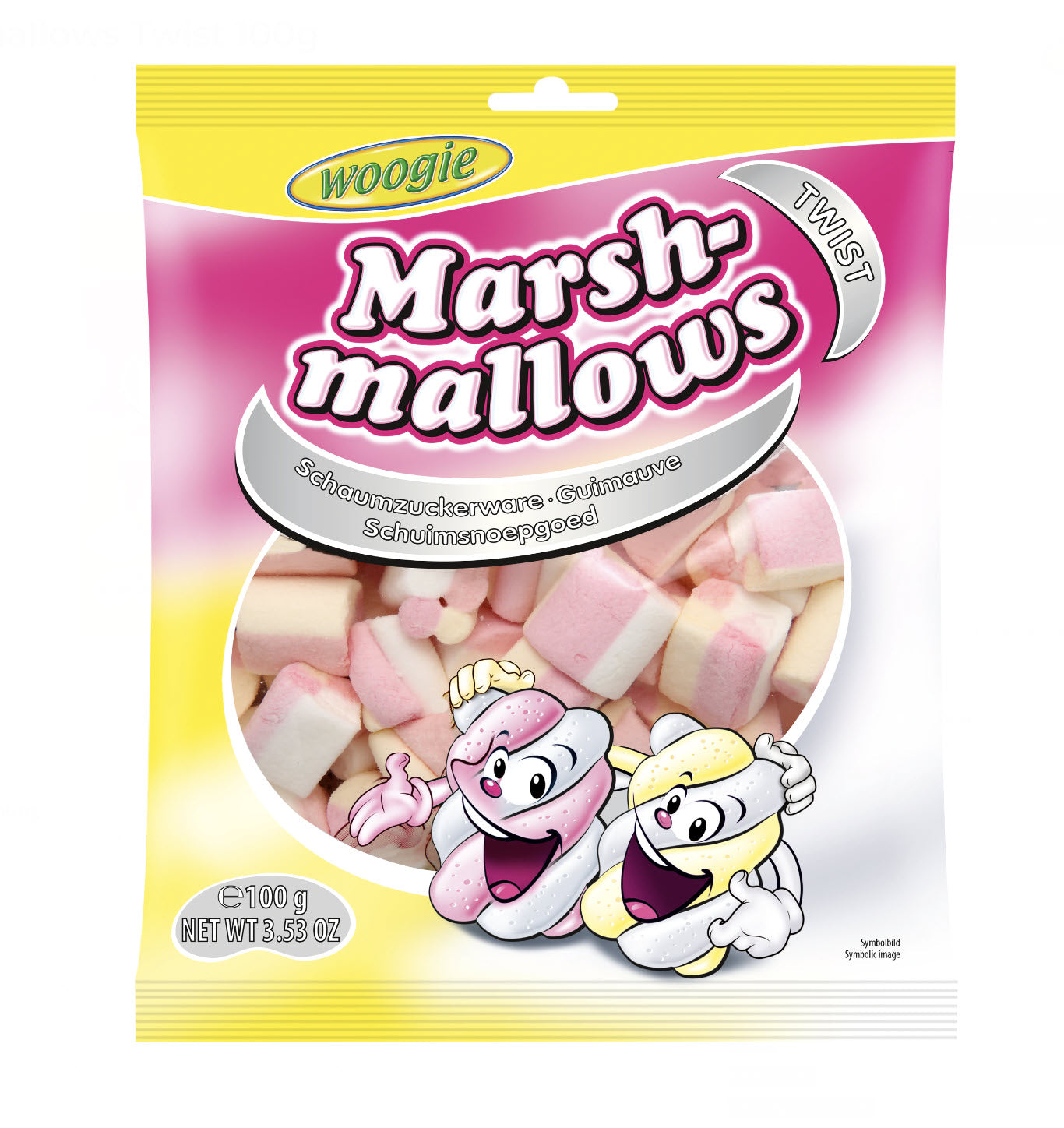 Woogie Marshmallow Twist 100g