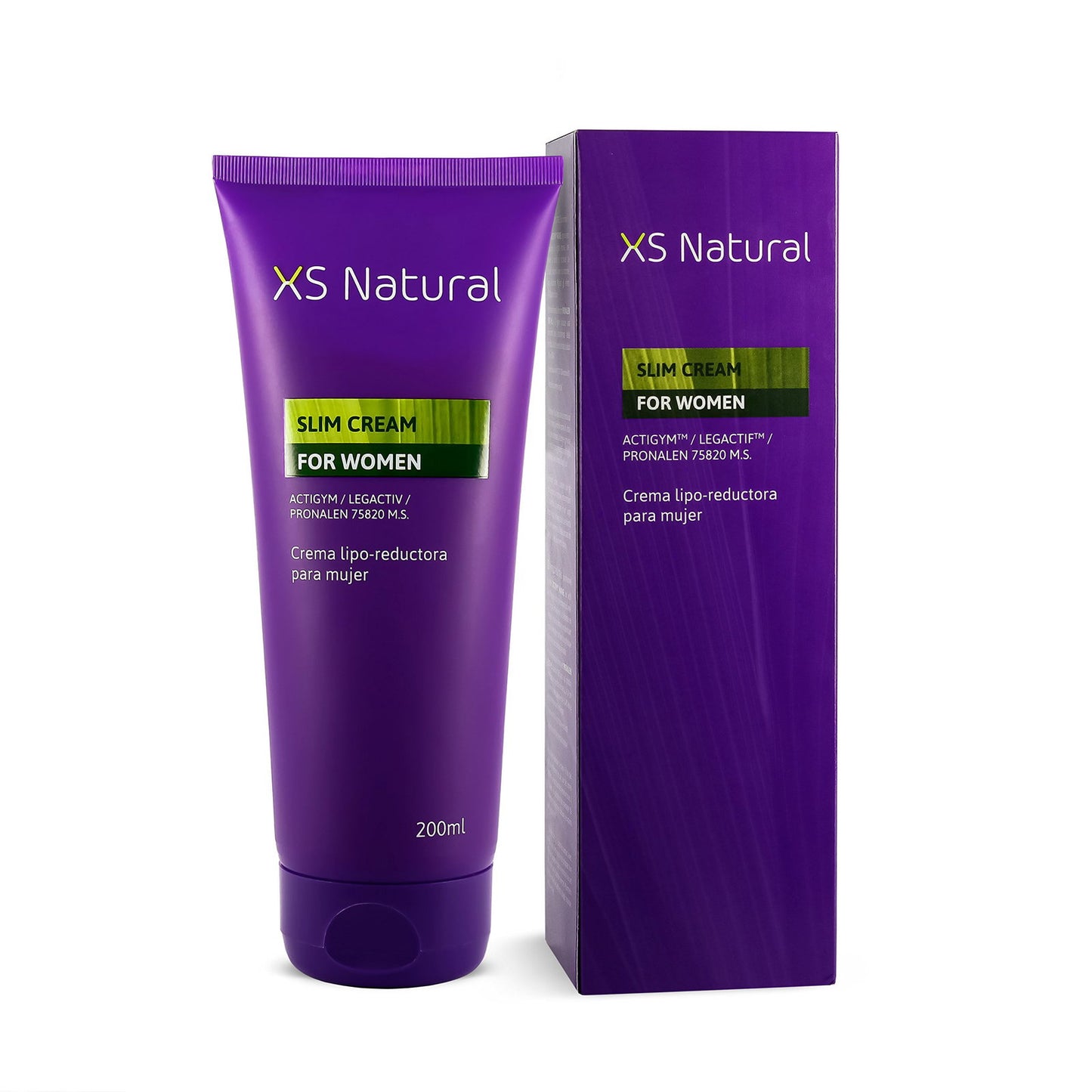 XS Natural XS Natural, Slim, Anti-Cellulite & Schlankheits, Lokale Behandlungscreme, 200 ml Regular