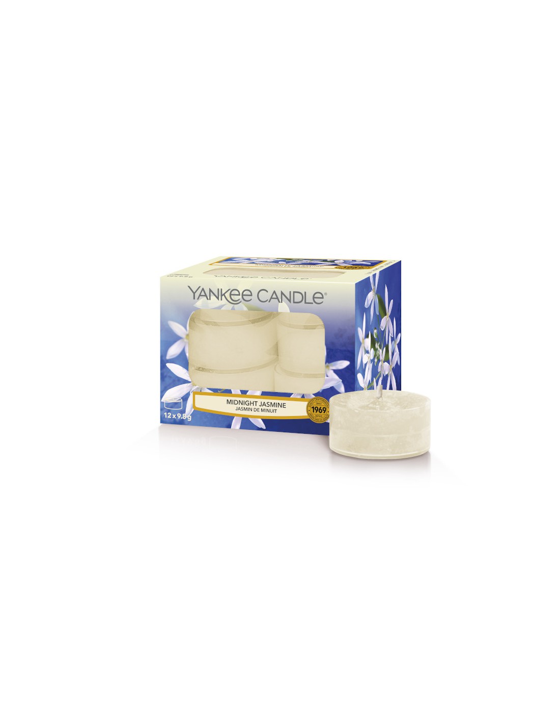 Yankee Candle Yankee Candle, Midnight Jasmine, Teelichter, 12 stk, 9.8 g Regular