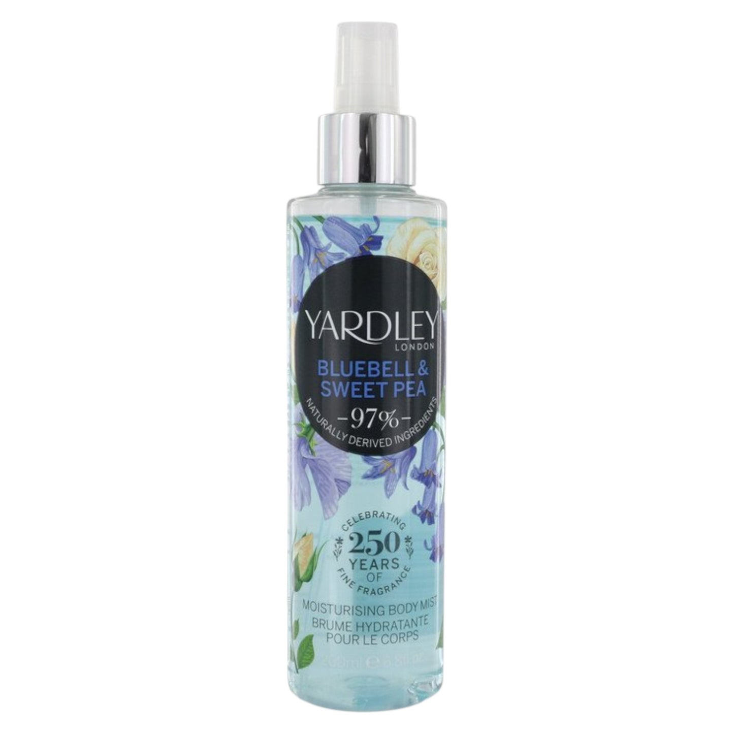 Yardley Yardley, Bluebell and Sweetpea, Duftspray, Für Frauen, 200 ml Regular