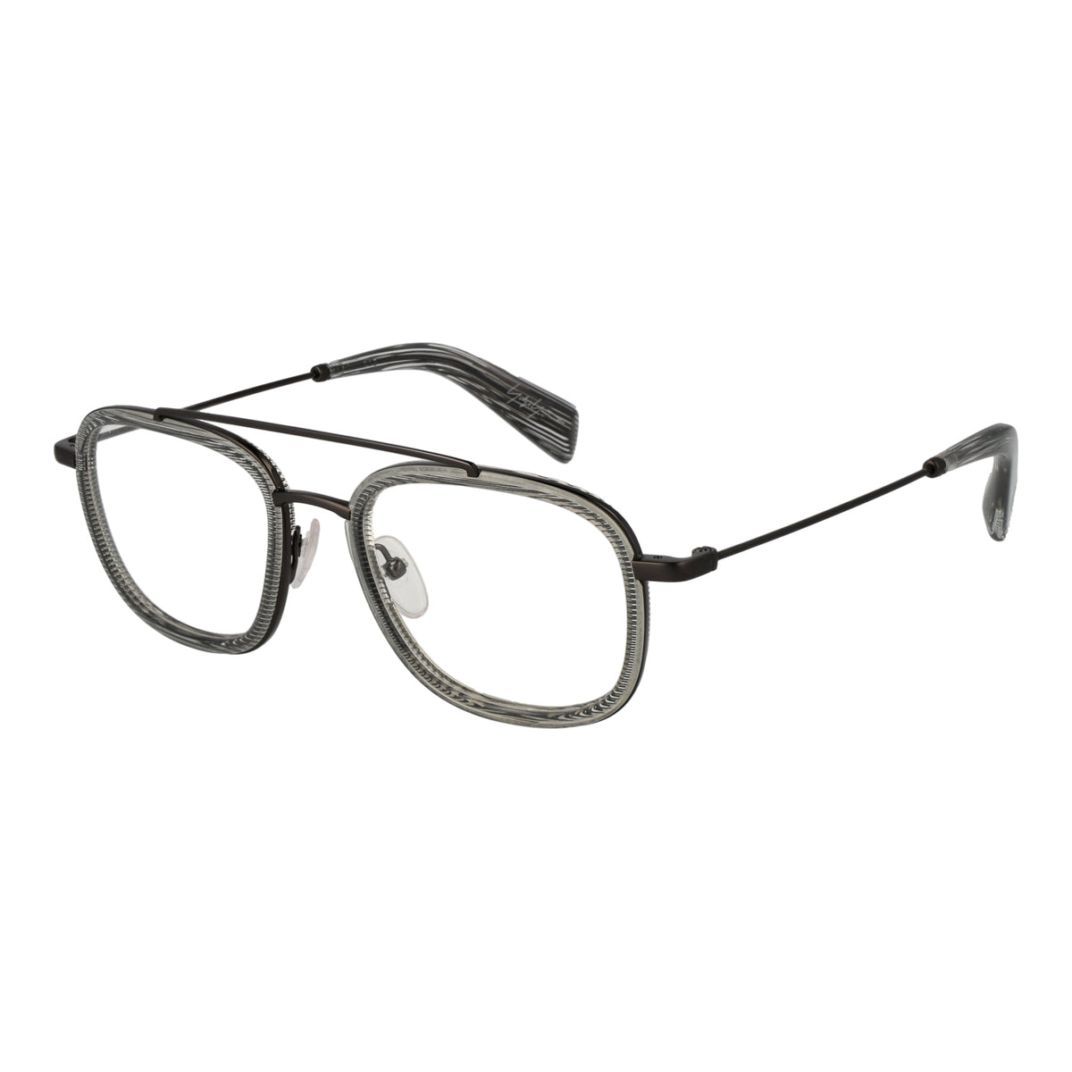 YOHJI YAMAMOTO EYEWEAR Herren Sonnenbrille UV400 YY1026 50950 – Seitenansicht