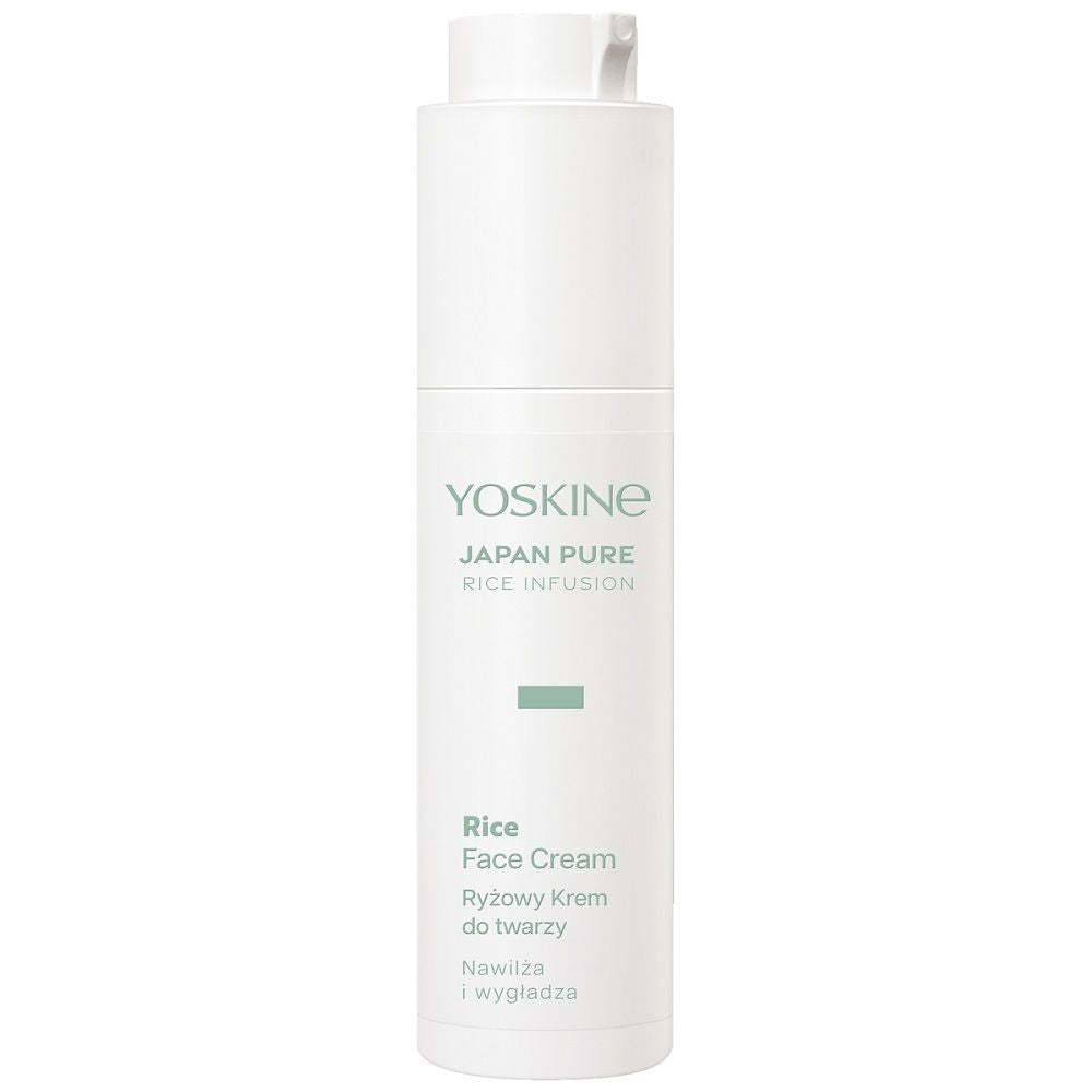 Yoskine Japan Pure Reisinfusion Gesichtscreme 50 ml – Intensive Feuchtigkeit für strahlende Haut