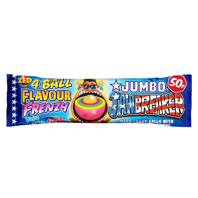 Zed Candy Jawbreaker Jumbo USA 4er - Candyshop.ch
