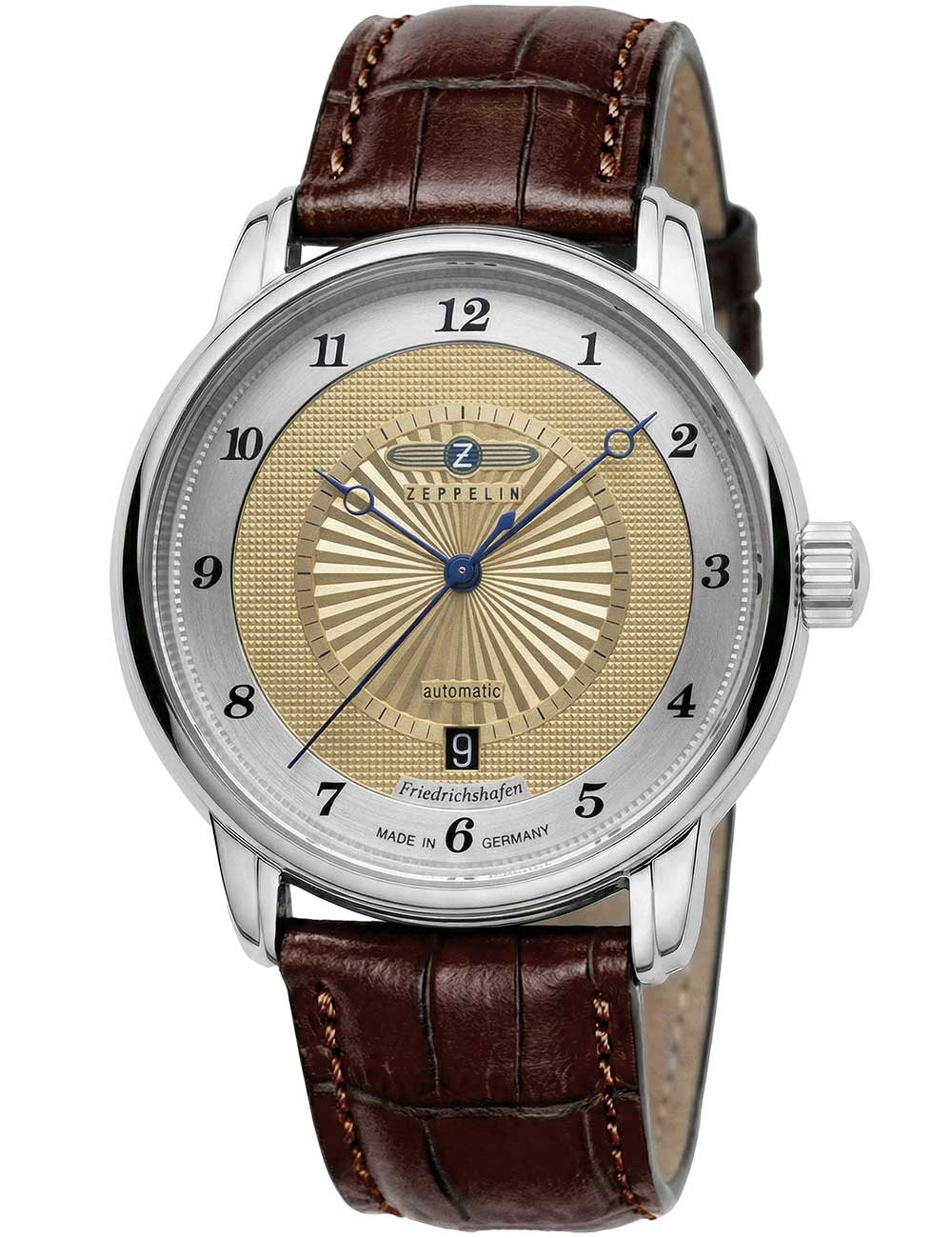 ZEPPELIN 8556-5 Analoguhr Armbanduhr 46 mm ansicht-3
