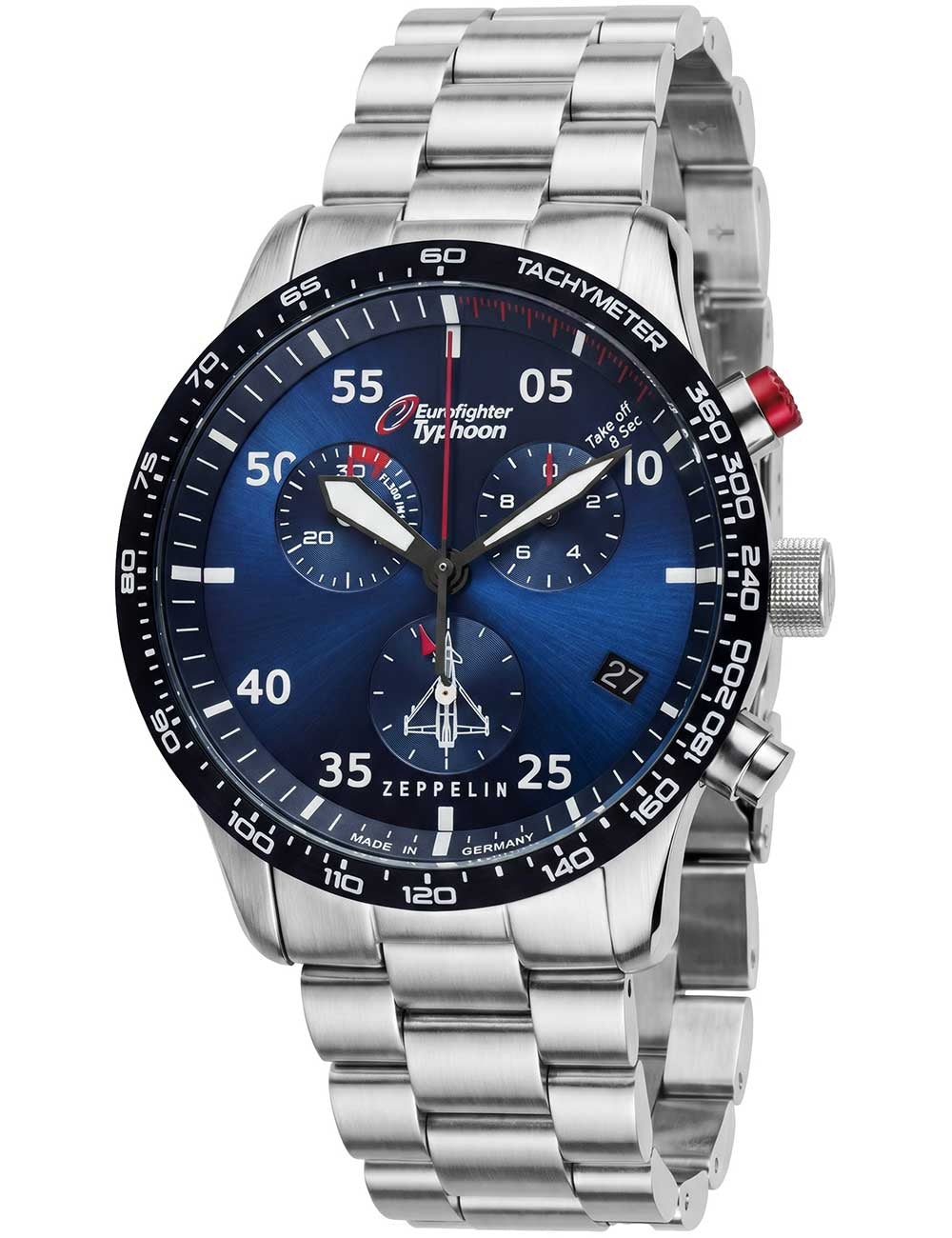 ZEPPELIN Mod. 7298M3_Set Chronograph Armbanduhr 30 mm ansicht-3