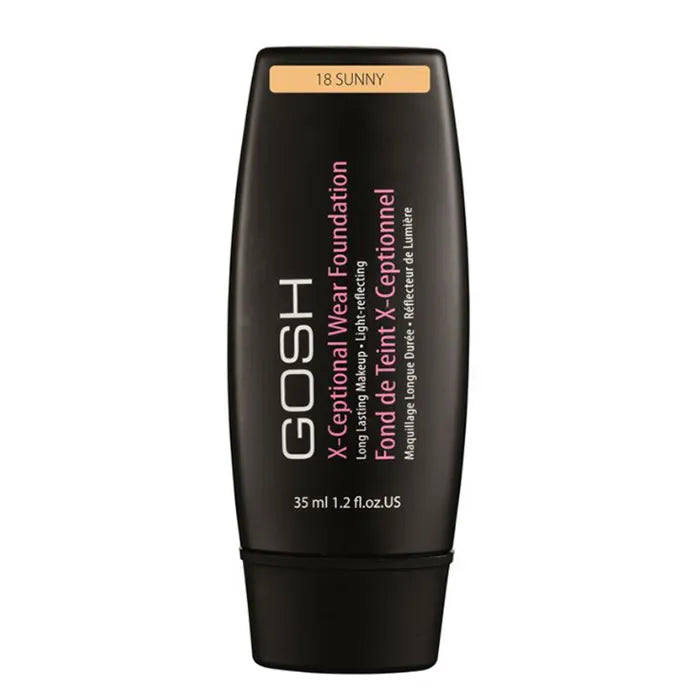 GOSH GOSH X-Ceptional Wear Foundation Long Lasting Make-up 18 Sunny 35 ml