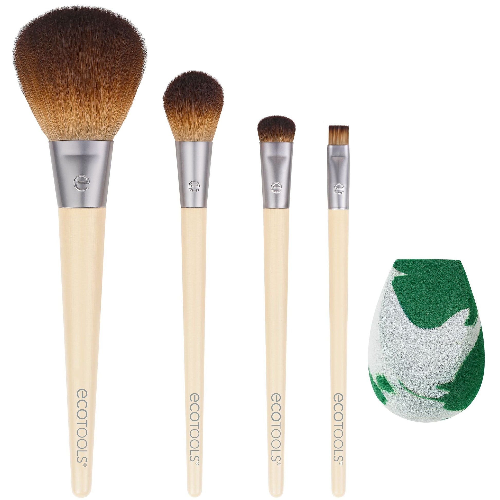 ECOTOOLS ECOTOOLS The Core Five Set 5-teiliges Pinsel-Set Kosmetik