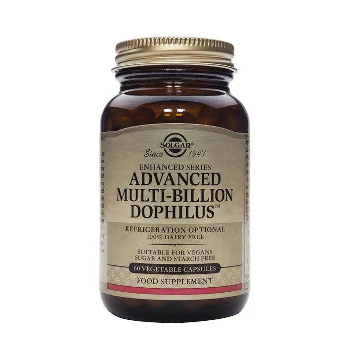 SOLGAR SOLGAR Multi Billion Dophilus Advanced 60 Veggie-Kapseln Nahrungsergänzung Kosmetik