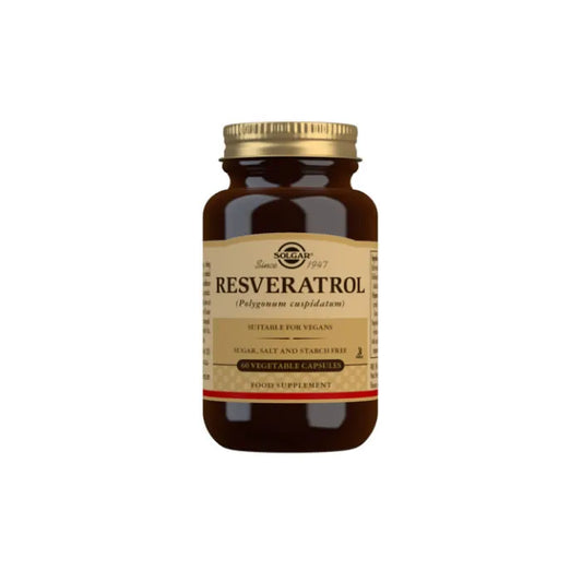 SOLGAR Resveratrol 100 Mg 60 Kapseln Kosmetik