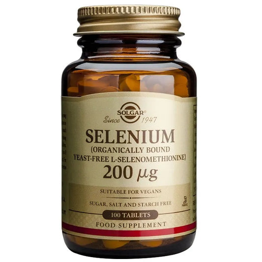 SOLGAR Selen 200Μg 50 Tabletten Kosmetik