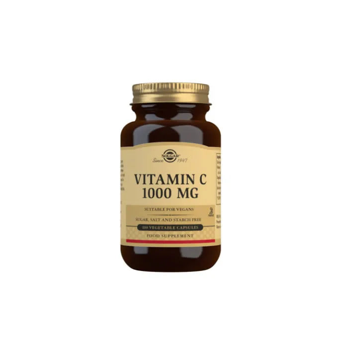 SOLGAR SOLGAR Vitamin C 1000 mg Vegetable Capsules 100 Stück Nahrungsergänzungsmittel Kosmetik