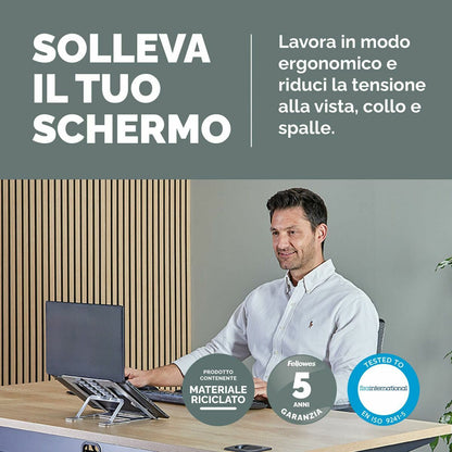 Fellowes Laptop-Kühlunterlage Fellowes Alumia 100138867