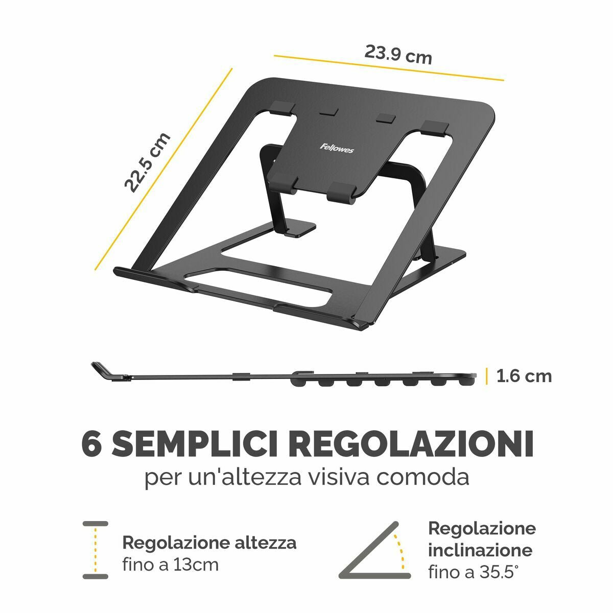 Fellowes Laptop-Stand Fellowes Alumia 100138868