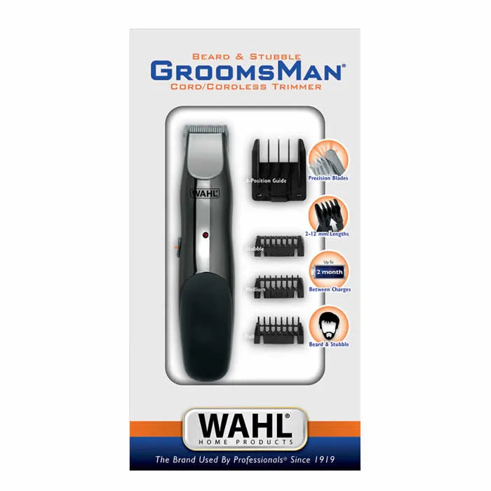 WAHL WAHL Groomsman Bart- und Stoppeltrimmer kabelgebunden und kabellos Kosmetik