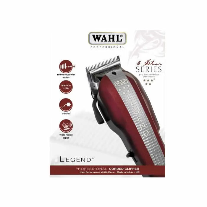 WAHL WAHL Legend V9000 Professioneller Haarschneider mit Kabel Corded Clipper Kosmetik