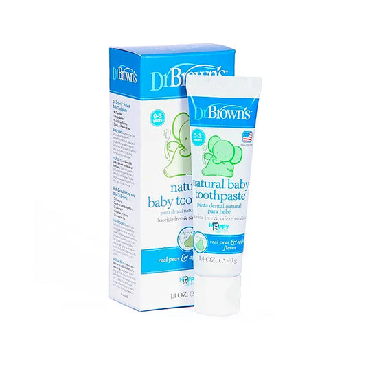 DR.BROWN'S Apfel-Birne Zahnpasta natürliche Fruchtgeschmack Kosmetik Augenbrauen-Make-up