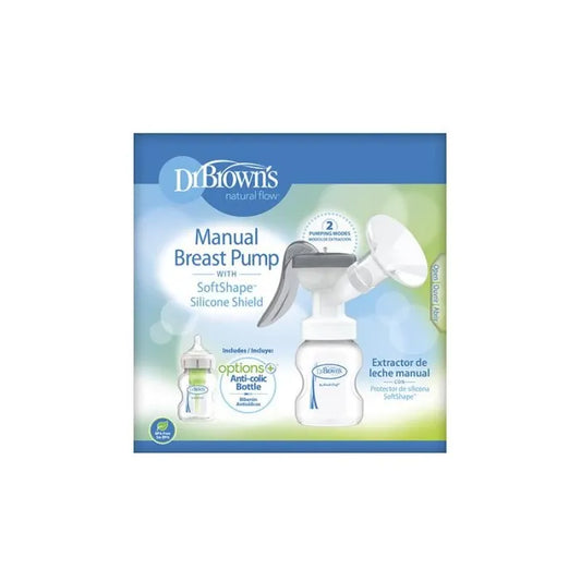 DR. BROWN'S SoftShape Manueller Milchsauger für Babys Augenbrauen-Make-up