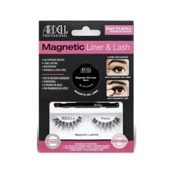 ARDELL ARDELL Magnetic Liner und Wimpern Set False Eyelashes Wispies magnetisch Kosmetik