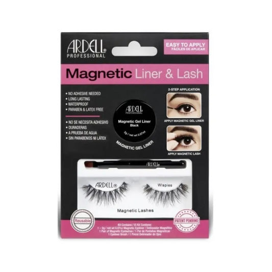 ARDELL ARDELL Magnetic Liner und Wimpern Set Wispies magnetisch False Eyelashes Kosmetik