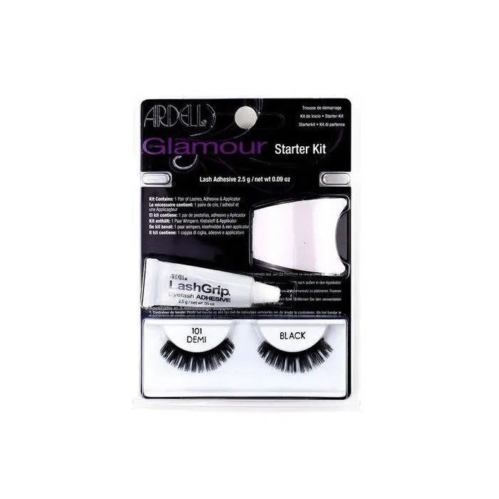 ARDELL ARDELL Glamour Lashes 101 Demi Schwarz Set 3 Stück künstliche Wimpern Kosmetik