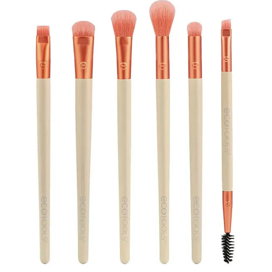 ECOTOOLS ECOTOOLS Elements Fire Fiery Eye Set 6-teilig Pinselset für Augen Make-up Kosmetik