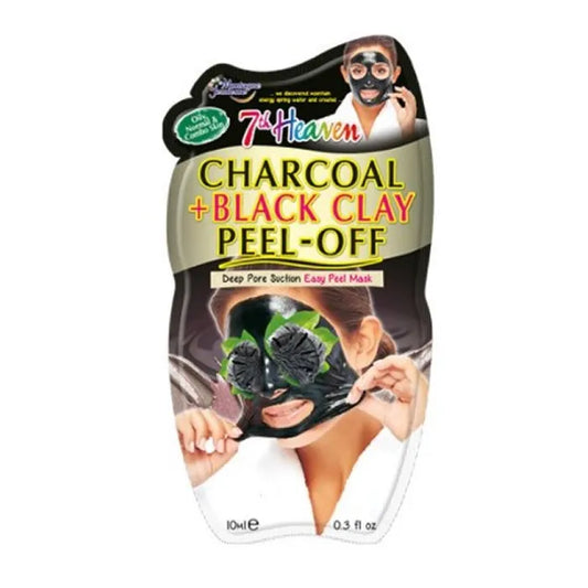 MONTAGNE JEUNESSE Charcoal + Schwarz Clay Peel-Off Mask 10 ml Kosmetik
