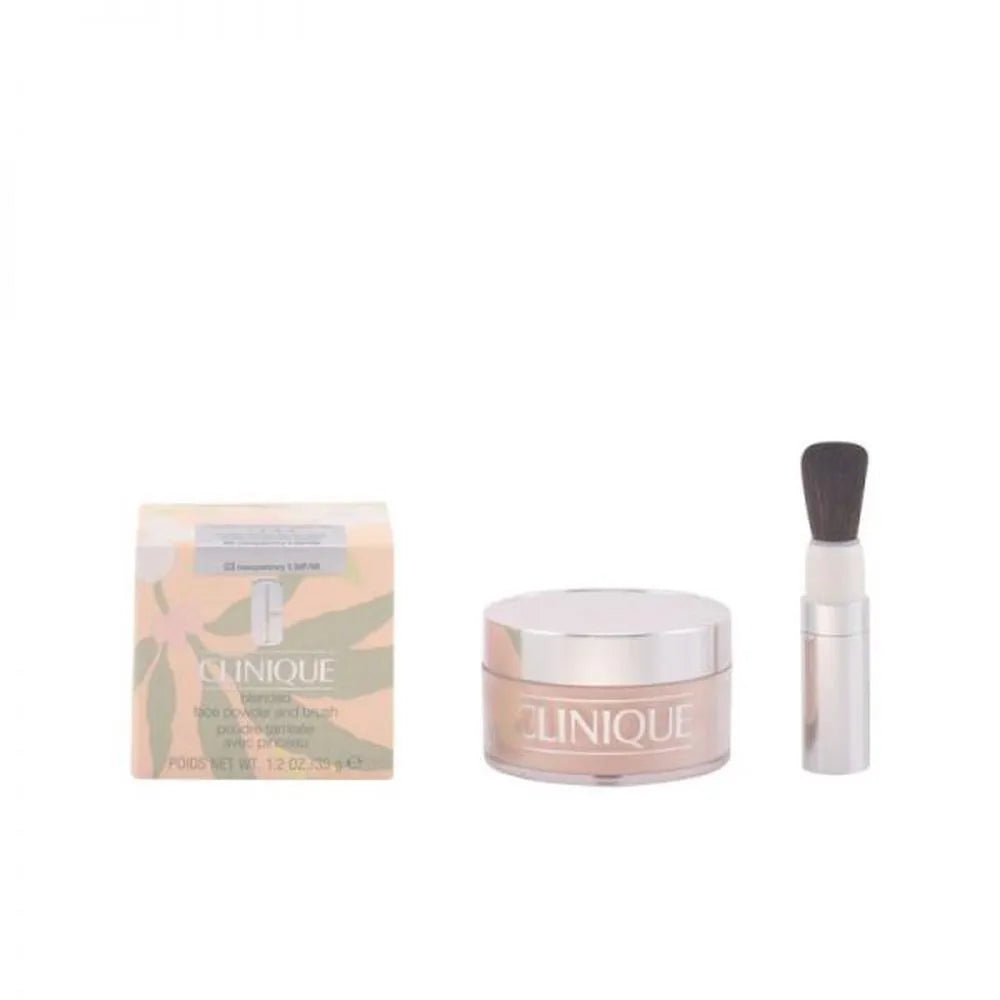 CLINIQUE Clinique Blended Face Powder Puder mit Pinsel Transparency III 25 g