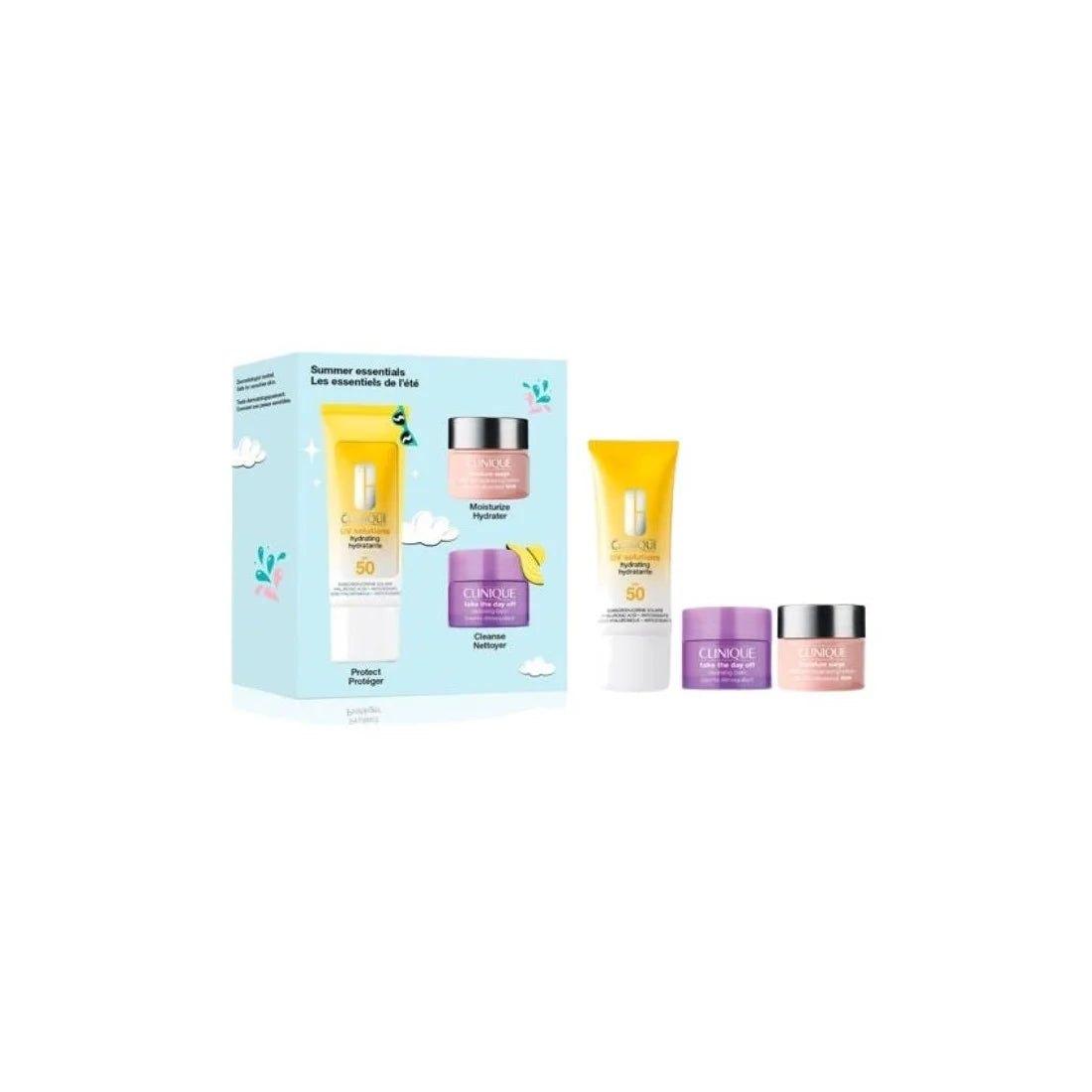 CLINIQUE Clinique Set UV Solutions SPF 50 40 ml Take The Day Off Balm 15 ml MS 100H 15 ml Kosmetik