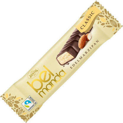 Zentis Belmanda Classic Marzipan-Riegel 18x40 g mit dunkler Schokolade