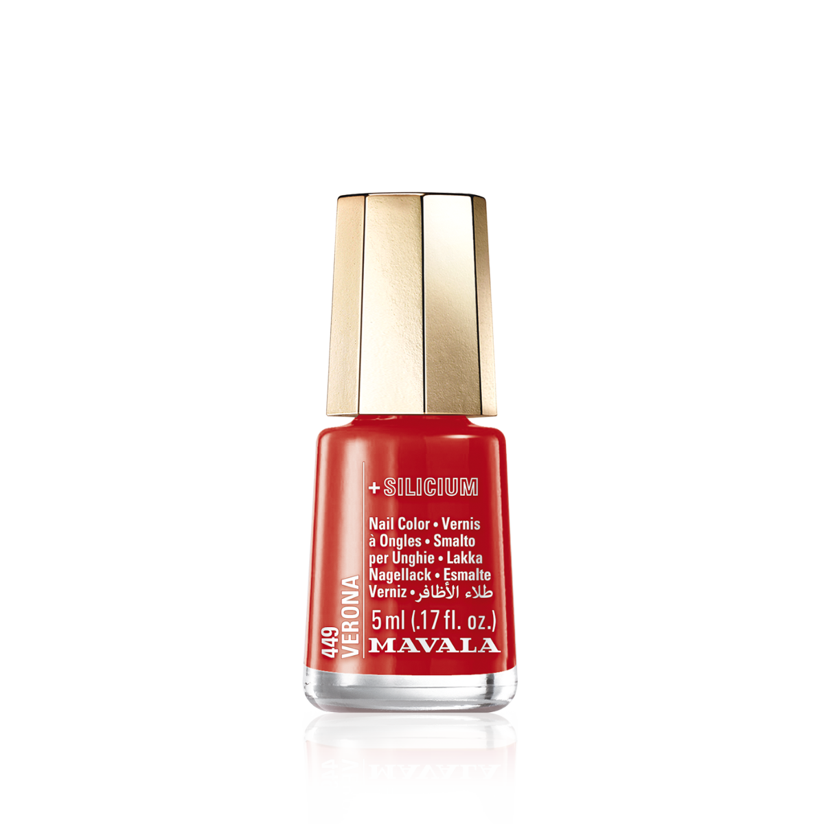 MAVALA MAVALA Nagellack Color Block Verona 449 mittelroter Farbton Kosmetik